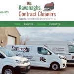 Kavanaghs Contract Cleaners Brochure Website