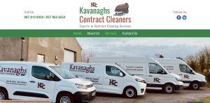 Kavanaghs Contract Cleaners Brochure Website